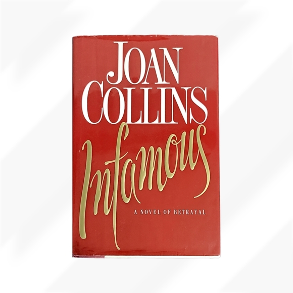 📌 *Book - Infamous - Joan Collins - Hardcover - Picture 2 of 11